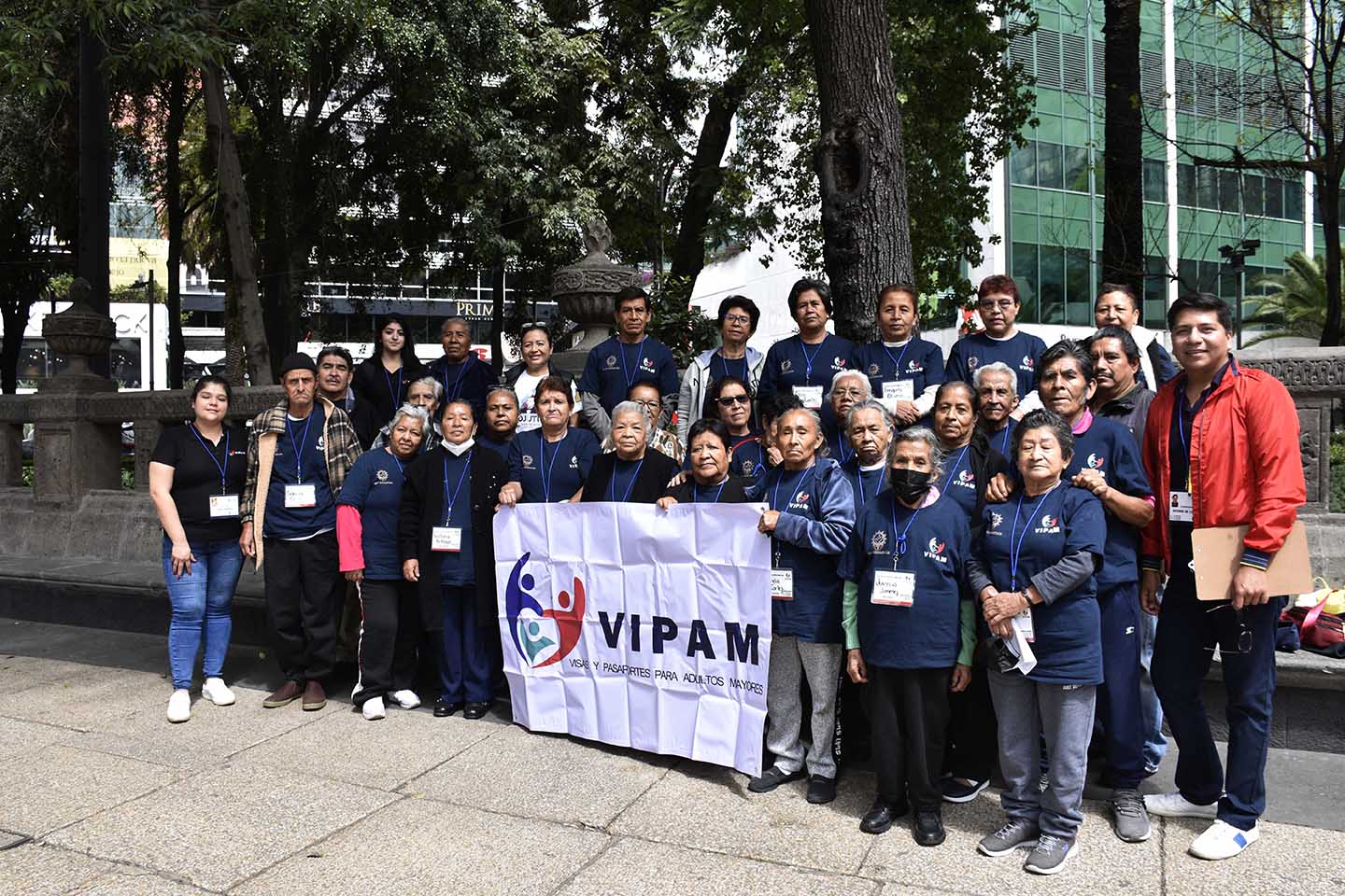 Beneficiarios y equipo VIPAM 