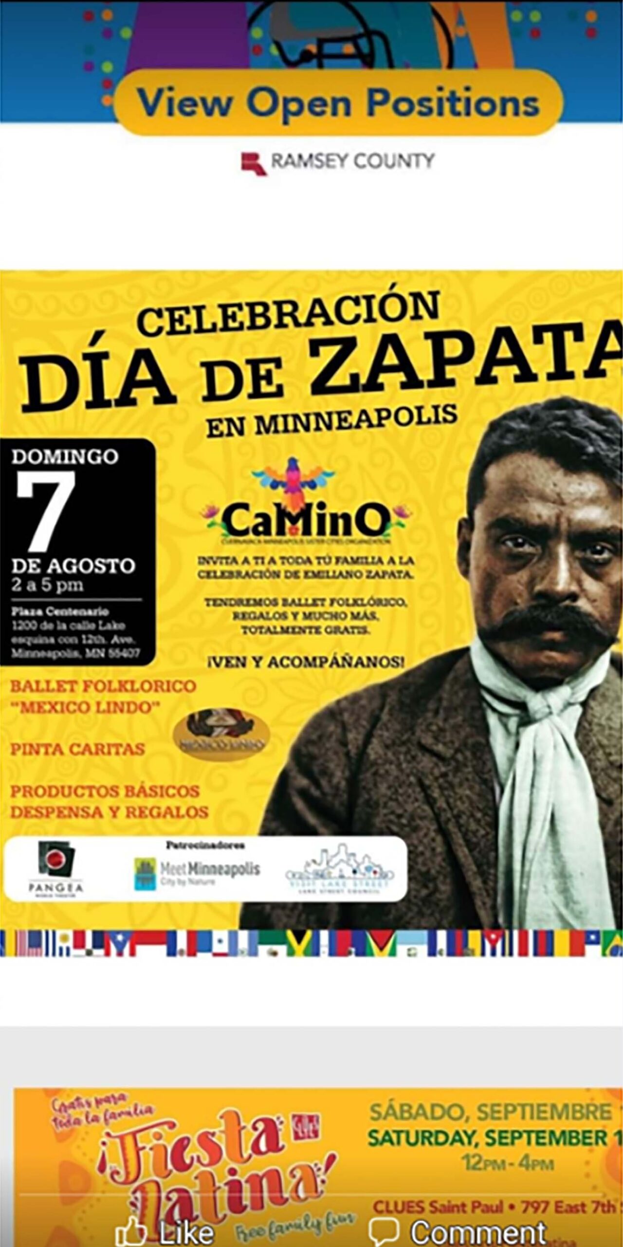 Zapata camino