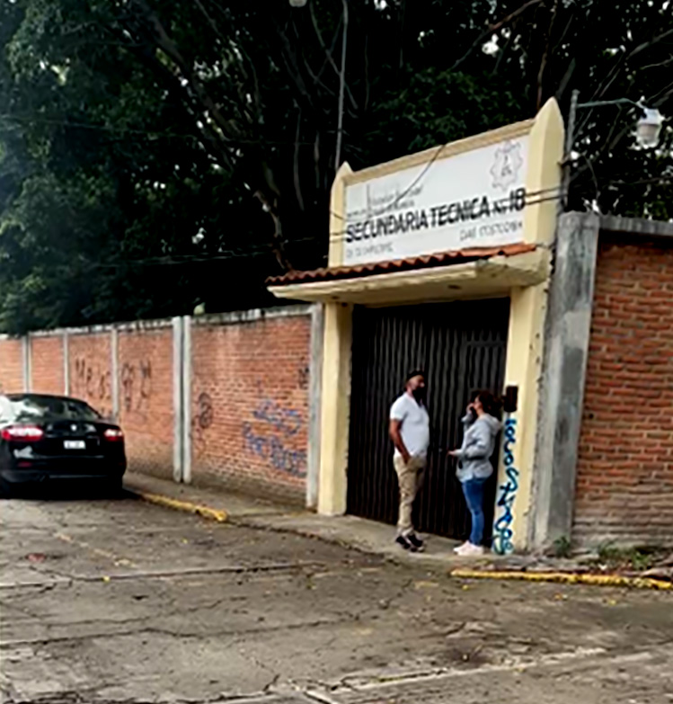 Fachada escuela secundaria técnica